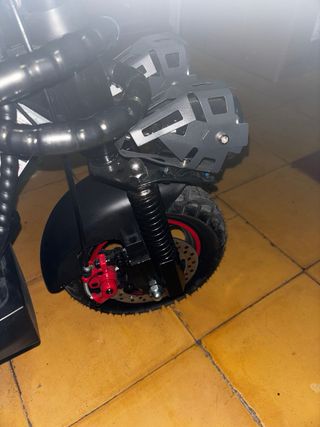 Patinete Eléctrico Playbik 800W Negro/Rojo