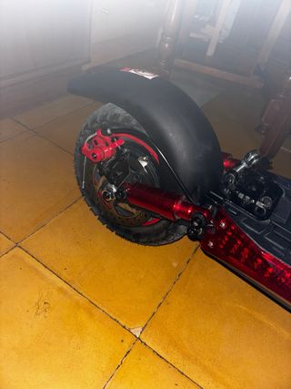 Patinete Eléctrico Playbik 800W Negro/Rojo