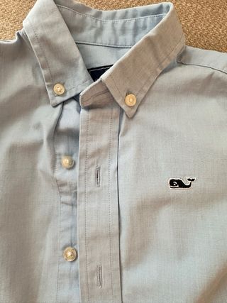 Camisa Vineyard Vines niño azul