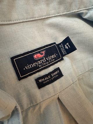 Camisa Vineyard Vines niño azul