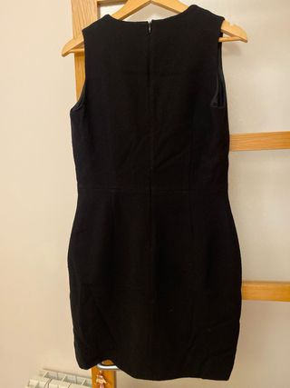 Vestido negro Massimo Dutti