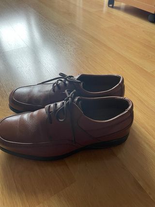 Zapatos Baerchi piel marrones talla 40