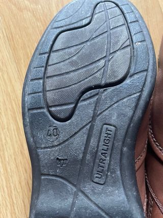 Zapatos Baerchi piel marrones talla 40