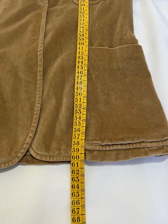 Chaqueta L'Autre Chose Terciopelo Marrón