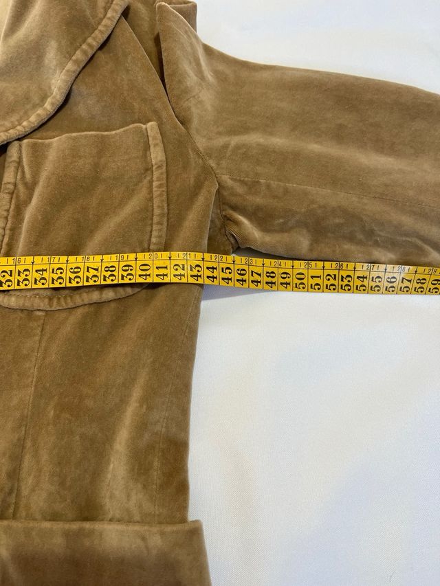 Chaqueta L'Autre Chose Terciopelo Marrón