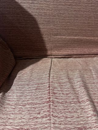 Sofá Cama Naranja Tela