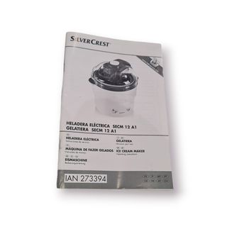 Máquina Fazer Gelados SilverCrest SEC M 12 A1