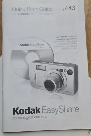 Cámara Digital Kodak LS443 Plata