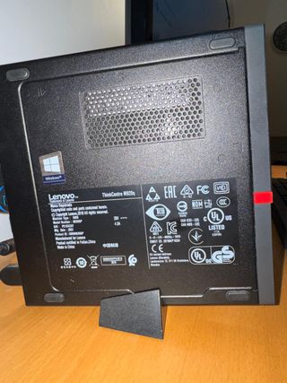Mini PC Lenovo ThinkCentre Negro/Rojo