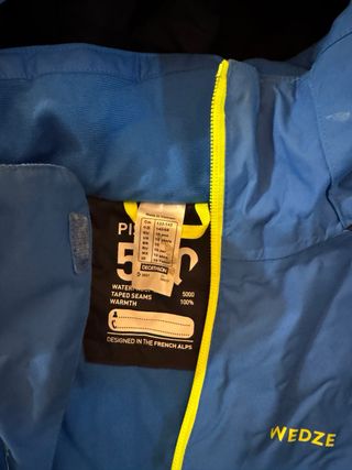 Chaqueta esquí Wedze 500 niño 10 años