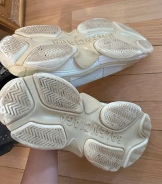 Balenciaga Triple S Talla 39 Beige/Blanco