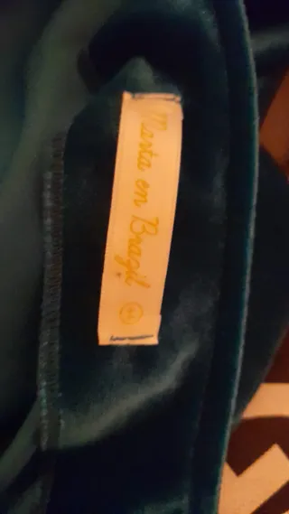 Capa terciopelo azul Marta en Brazil