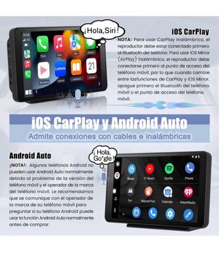 Reproductor CarPlay/Android Auto AWESAFE NUEVO