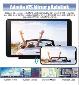 Reproductor CarPlay/Android Auto AWESAFE NUEVO