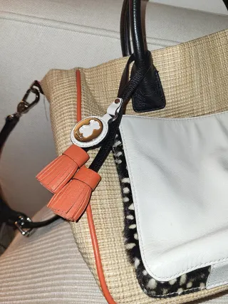 Bolso Tous Beige y Blanco