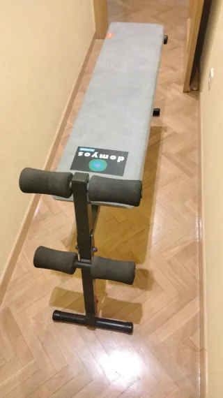 Banco abdominales y pesas Domys PA150