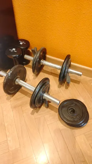 Banco abdominales y pesas Domys PA150