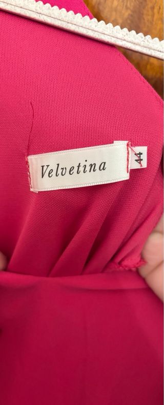 Blusa tirantes velos fucsia