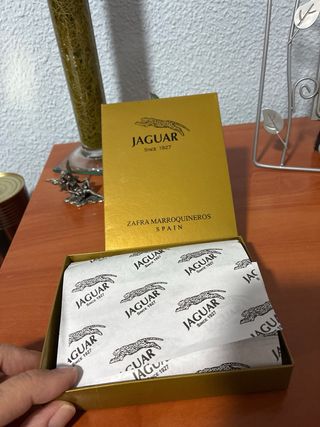 Cartera de piel Jaguar hombre. Fabricada en España