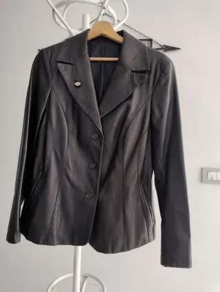 Giacca Vera Pelle Shearling Made in Italy