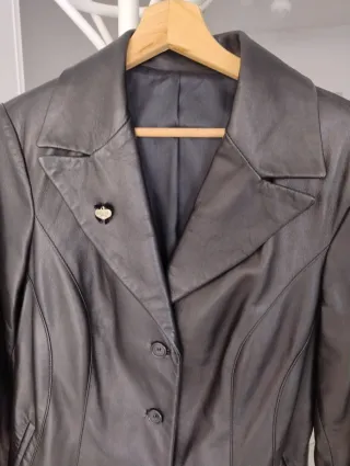 Giacca Vera Pelle Shearling Made in Italy