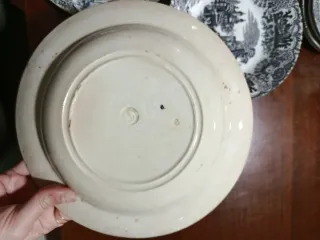 Set 10 platos de La Cartuja de Sevilla