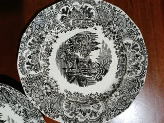 Set 10 platos de La Cartuja de Sevilla