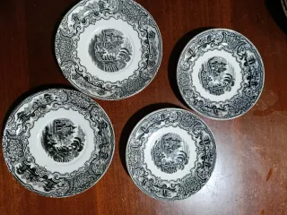 Set 10 platos de La Cartuja de Sevilla