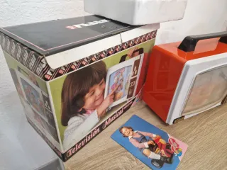antiguo juguete Feber años 80 television musical e