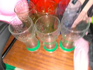 Vasos Coca-Cola Verdes