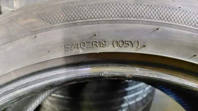 Neumático 275/40/19