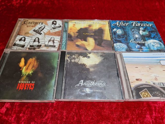 Lote cd's Progresivo, Doom y Gothic Metal