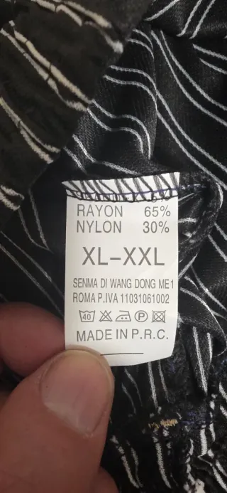 Pantaloni a righe donna