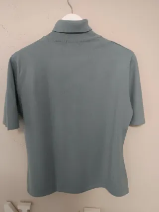 Jersey cuello vuelto manga corta mujer B&C T 44