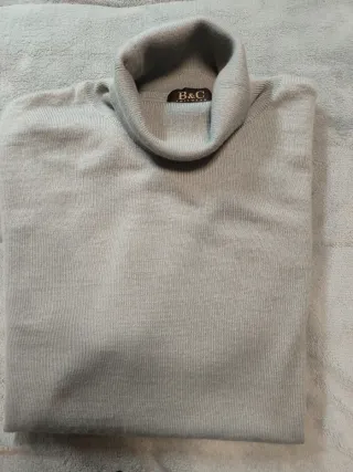 Jersey cuello vuelto manga corta mujer B&C T 44