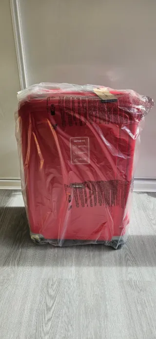 Maleta Rígida Samsonite Roja