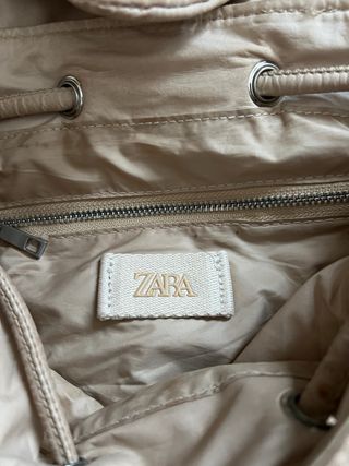 Mochila beige