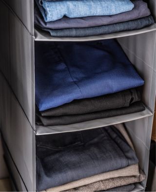Colgador Almacenaje gris o blanco