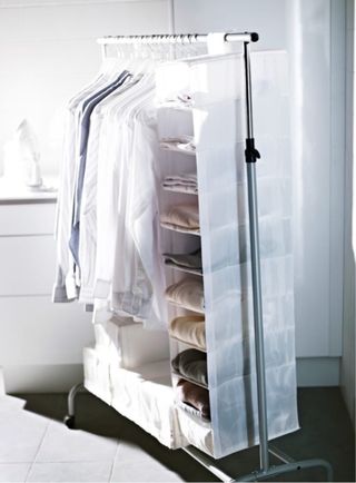 Colgador Almacenaje gris o blanco