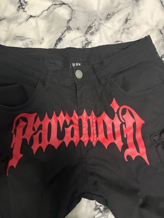 Pantalones Cargo Black Squad