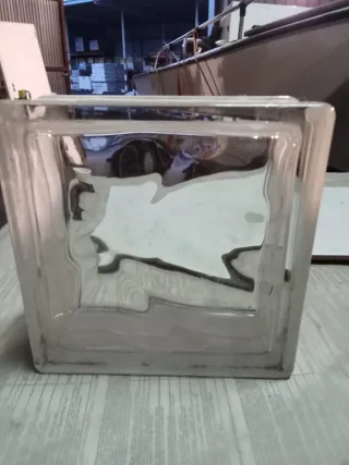 Bloque de cristal pavés