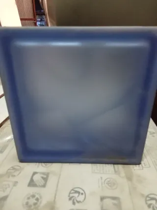 Bloque de cristal pavés