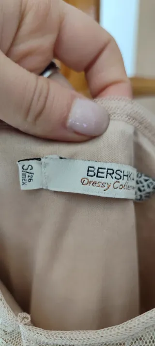 Vestido fiesta tul y lentejuelas dorado