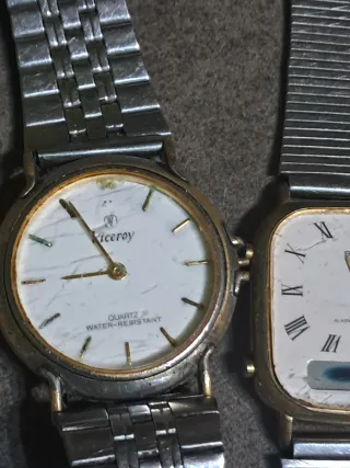 Lote 3 Relojes (Oro y Plata), para piezas o repara