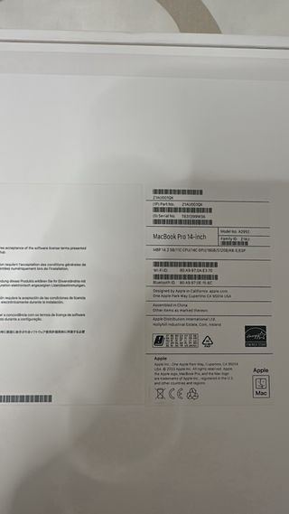 MacBook Pro 14 M3 Pro 18GB 512GB