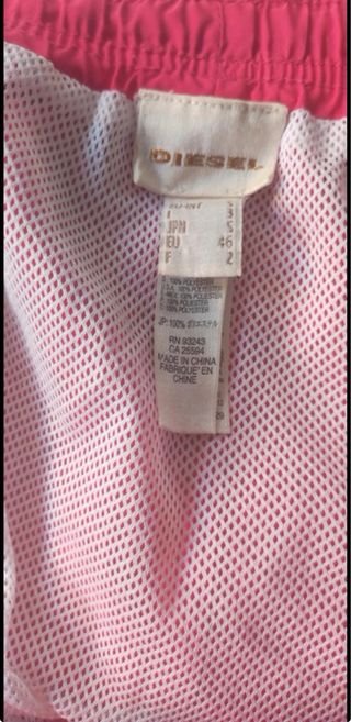 Bañador Diesel Rojo