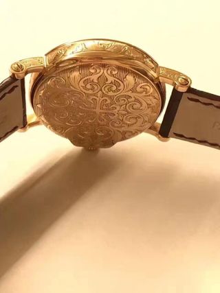 Reloj Patek Philippe Oro y Marrón