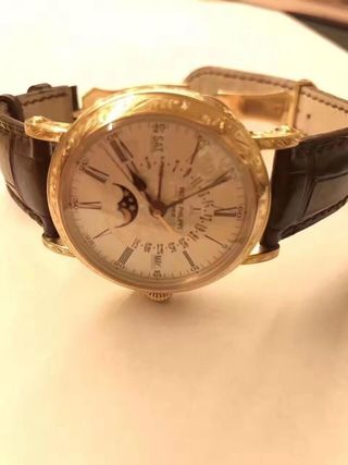 Reloj Patek Philippe Oro y Marrón