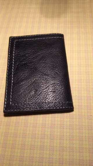 Cartera de piel de hombre nueva!