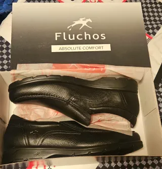 Zapatos Fluchos Hombre Talla 44 Negro